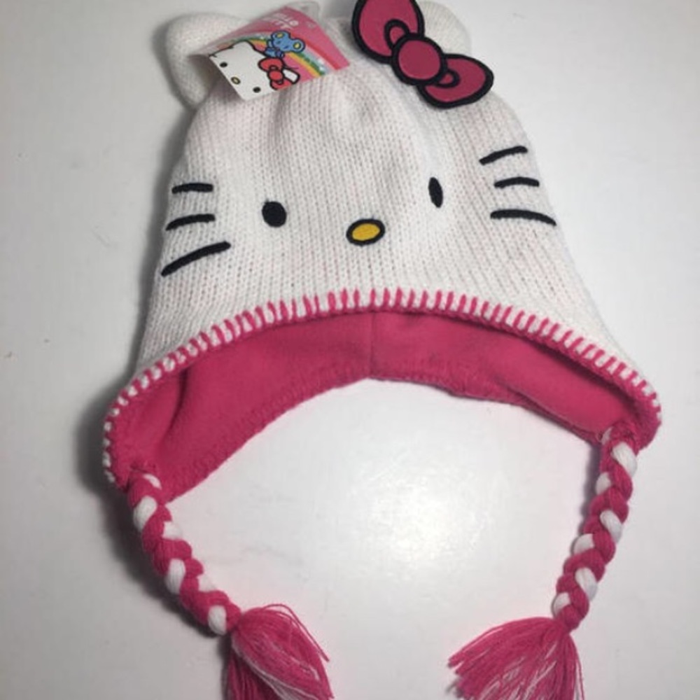 Hello Kitty Laplander Knit Cap